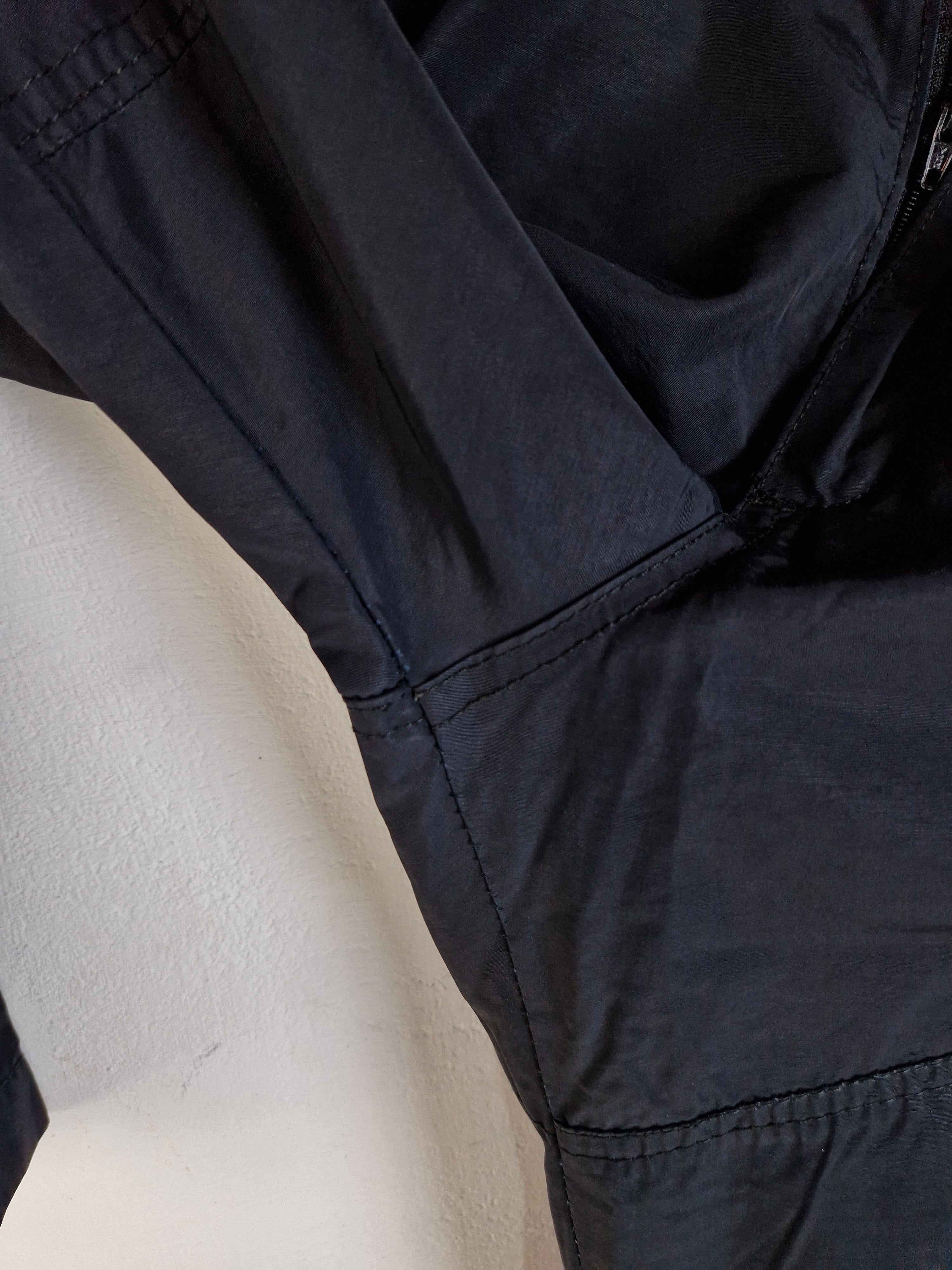 Vintage Versace Cargohose Made In Italy Schwarz 32