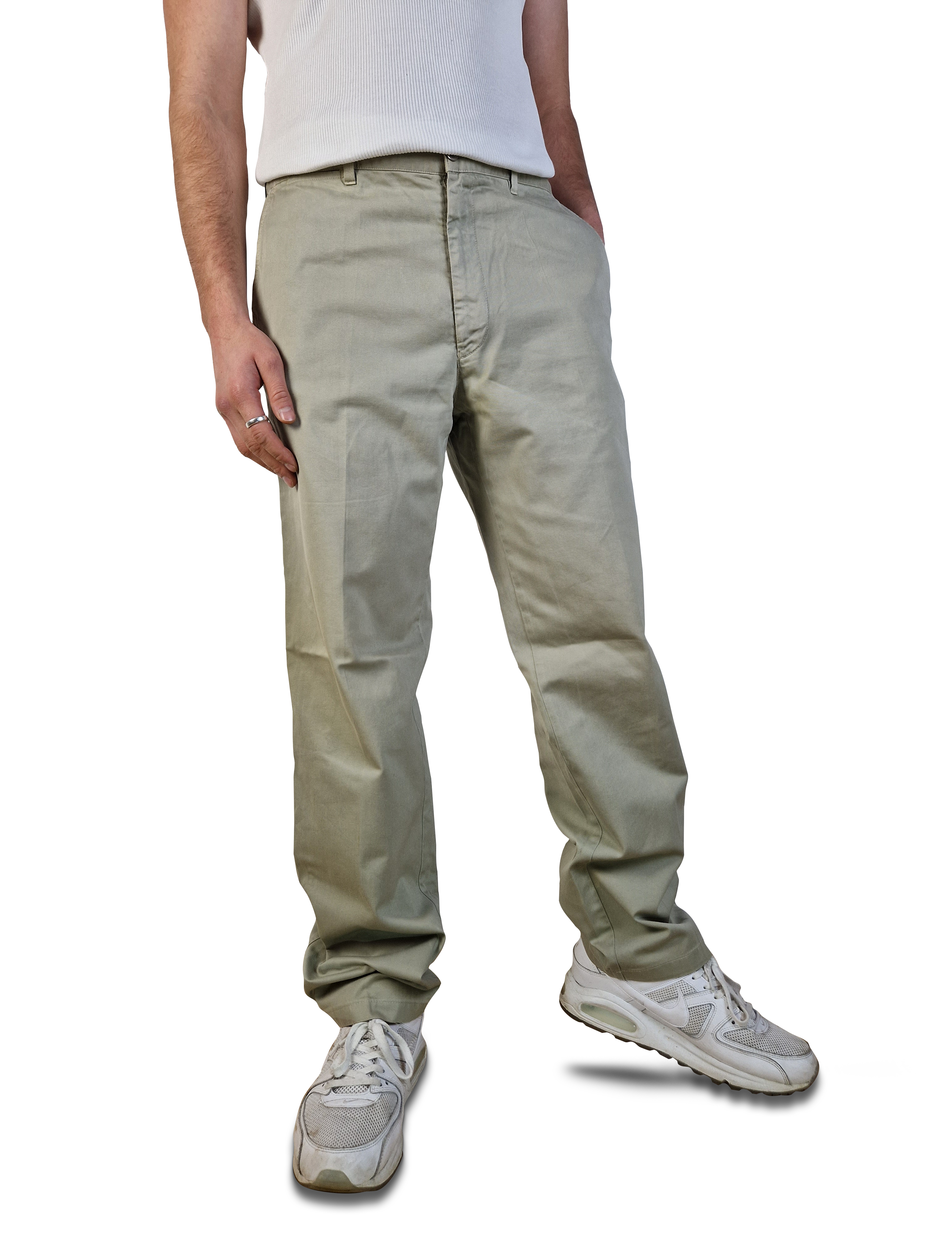Zegna Sport Chino Basic Hellbraun Beige (50/34) L-XL - RareRags