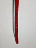 Vintage Aigner Gürtel Basic Made In Italy Rot