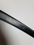 Vintage Aigner Gürtel Basic  Made In Italy Dunkelrot