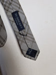 Moderne Burberry Krawatte Monogramm Made In Italy Basic Grau