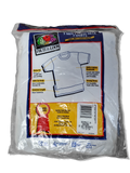 Rare! Vintage Fruit Of The Loom Shirt 3erPack Deadstock Made In USA Weiß L