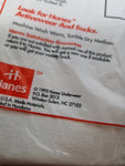 Rare! Vintage Hanes Shirt 1995 Deadstock Blank Single Stitched Made In USA Weiß (42/44) L