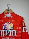 Moderner M&M's Radsport Zweiteiler Neu Mit Etikett "Just for you" Rot Bunt L