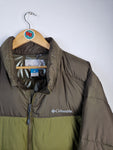 Moderne Colombia Winterjacke Puffer Omni-Heat Grün XL