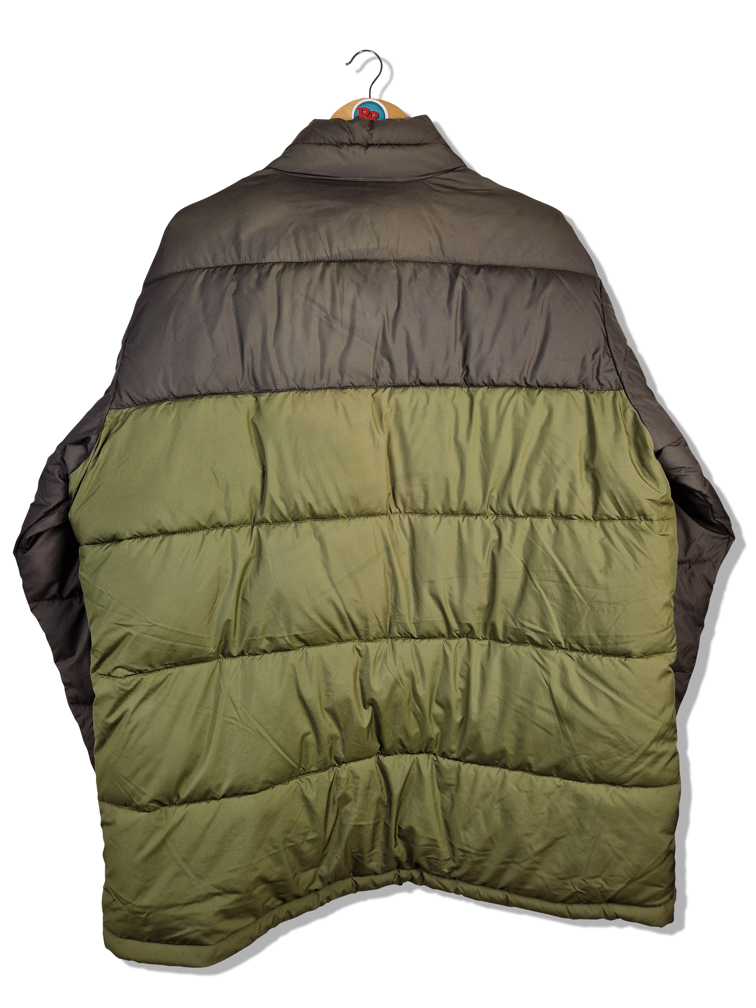 Moderne Colombia Winterjacke Puffer Omni-Heat Grün XL - RareRags