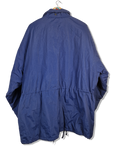Vintage Nike Winterjacke Parka Mit Hüftzug Blau XL