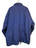Vintage Nike Winterjacke Parka Mit Hüftzug Blau XL