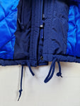 Vintage Nike Winterjacke Parka Mit Hüftzug Blau XL