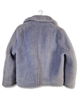 Moderne Stand Studio Jacke Dicker Fleece Flieder (36) S