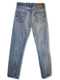 Rare! Vintage Levis Jeans 80s Red Line Selvedge Hellblau S-M