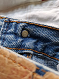 Vintage Levis Jeans Distressed Blau W32