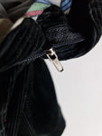 Vintage Tommy Hilfiger Cordhose Baker Opti Zip Schwarz L-XL
