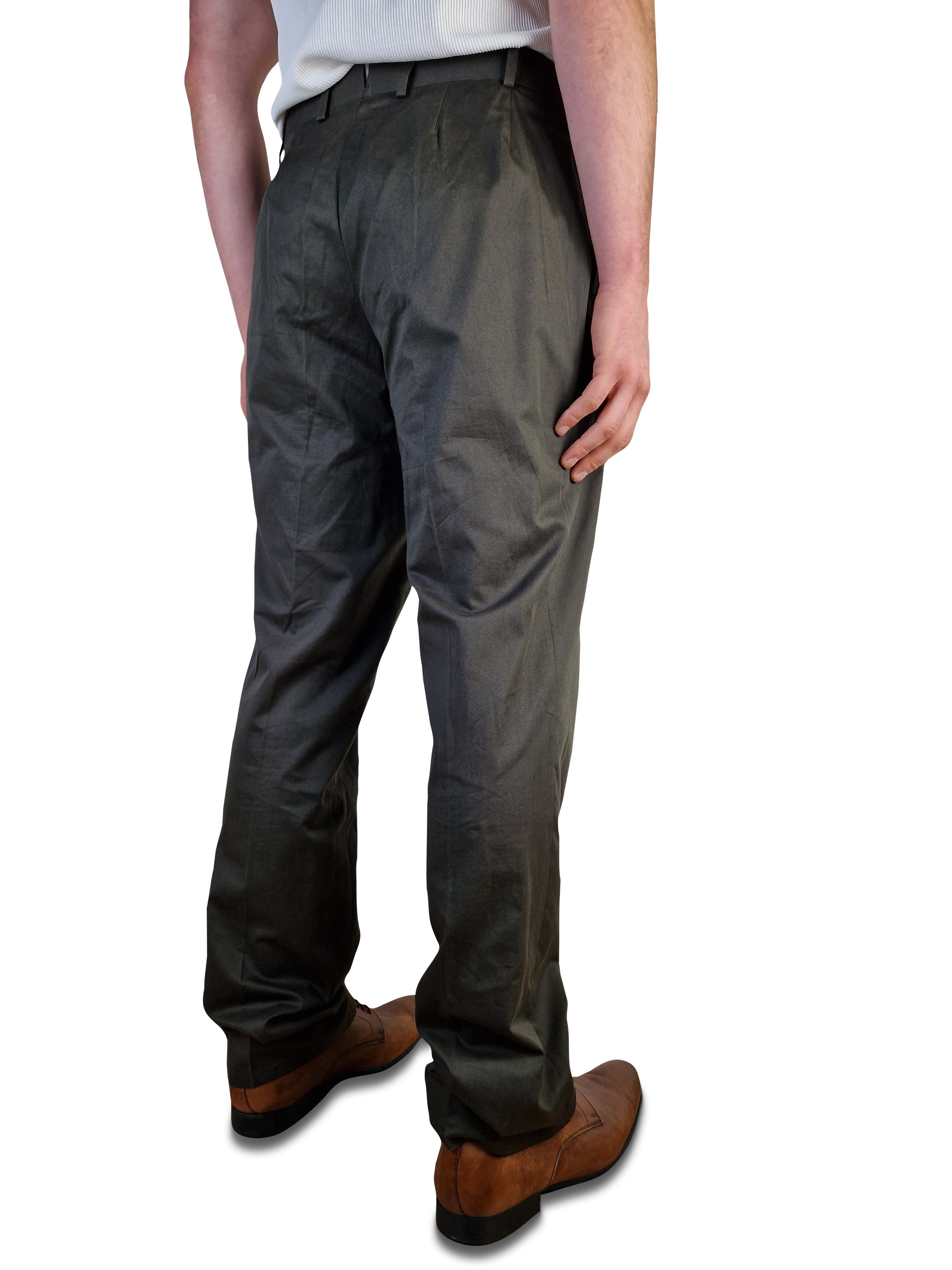 Moderne Loro Piana Anzughose By Weil Braun L-XL - RareRags