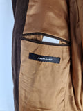 Vintage Abrams Cordanzug By Ansons Finest Cotton Braun (48) L-XL