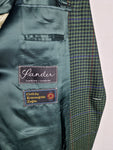 Vintage Ermenegildo Zegna Sakko By Sander Hamburg Windsor Schurwolle Grün (50) M-L