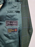 Vintage Ermenegildo Zegna Sakko By Sander Hamburg Windsor Schurwolle Grün (50) M-L