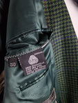 Vintage Ermenegildo Zegna Sakko By Sander Hamburg Windsor Schurwolle Grün (50) M-L
