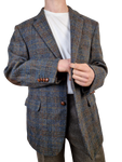 Modernes Harris Tweed Sakko By Digel Schurwolle (52) L-XL