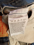 Vintage Levis Jeans 525 04 Flared Dunkelblau W27 L34