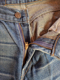 Vintage Levis Jeans 525 04 Flared Dunkelblau W27 L34