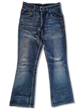 Vintage Levis Jeans 525 04 Flared Dunkelblau W27 L34