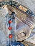 Moderne Levis Jeans Lot 501 Skinny Water<Less Hellblau W34 L34