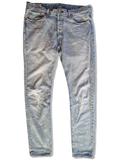 Moderne Levis Jeans Lot 501 Skinny Water<Less Hellblau W34 L34
