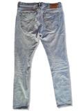 Moderne Levis Jeans Lot 501 Skinny Water<Less Hellblau W34 L34