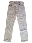Vintage Levis Jeans 501 Made In Spain Hellbraun Beige W29 L32