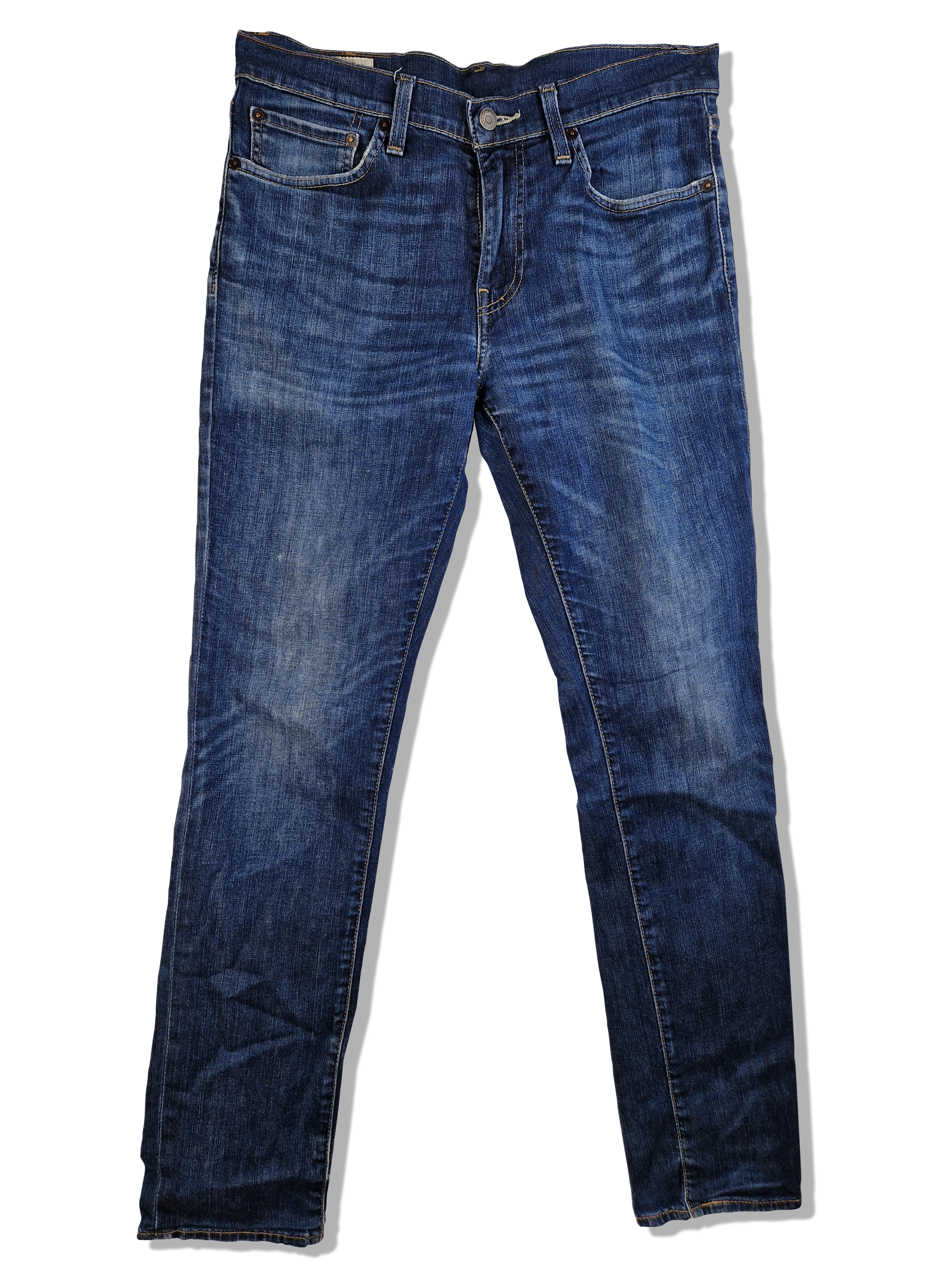 Moderne Levis Jeans Lot 511 Water<Less Dunkelblau W32 L34 - RareRags