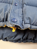 Vintage Tommy Hilfiger Daunenjacke Reversible Puffer Blau Rot Gelb L