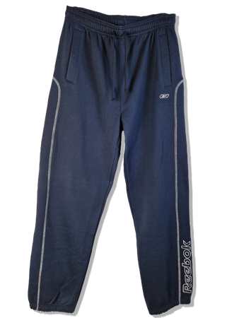 Vintage Reebok Sportanzug Basic Navyblau L