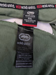 Y2K Ecko Shirt Big Logo Weiß Grün XXL-XXXXL