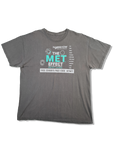 Modernes NABShow Shirt The M.E.T. Effect 2017 Promo Shirt Braun M-L