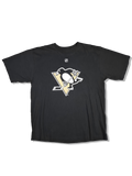 Modernes Reebok Shirt NHL Pittsburgh Penguins #18 Merch Schwarz L