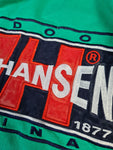 Vintage Helly Hansen Shirt Bestickt Grün M