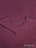Vintage Levis Shirt Bedruckt Burgunderrot L-XL