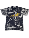 Rare! Vintage Nike Shirt CideSport All Over Print Baseball Made In Spain Grau Weiß M