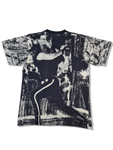 Rare! Vintage Nike Shirt CideSport All Over Print Baseball Made In Spain Grau Weiß M