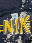 Rare! Vintage Nike Shirt CideSport All Over Print Baseball Made In Spain Grau Weiß M