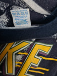 Rare! Vintage Nike Shirt CideSport All Over Print Baseball Made In Spain Grau Weiß M