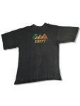 Vintage Tourist Shirt Egypt Faded Ausgewaschen Schwarz XL-XXL