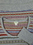Hessnatur Strickpullover Feminin Schurwolle Made In Scotland Bunt (D40/42) L-XL