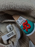Vintage Merino Strickpullover Polokragen Made In Germany Beige / Sand (52) L-XL