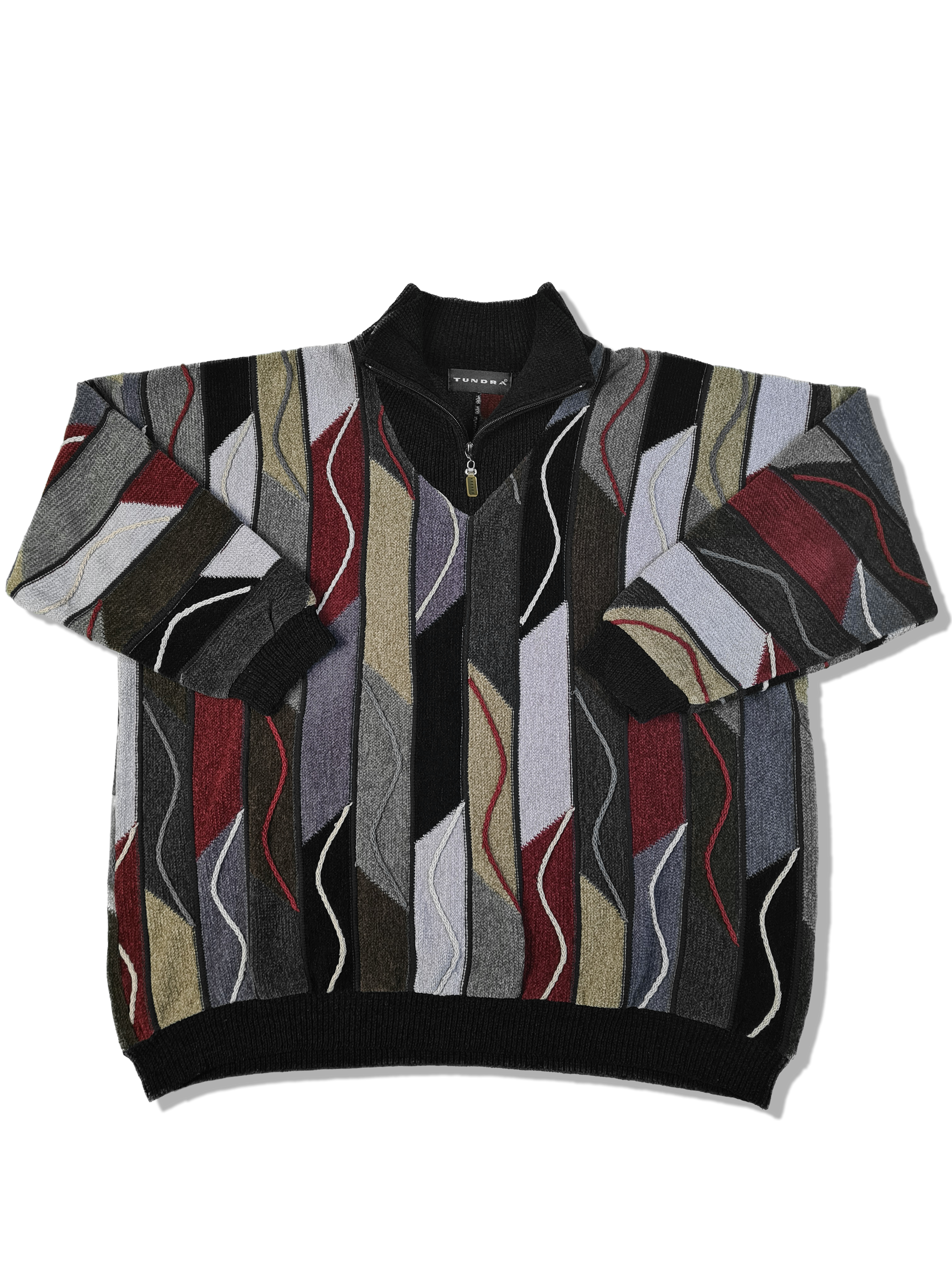 Vintage Tundra Troyer Wave Pattern Made In Canada Bunt XXL - RareRags