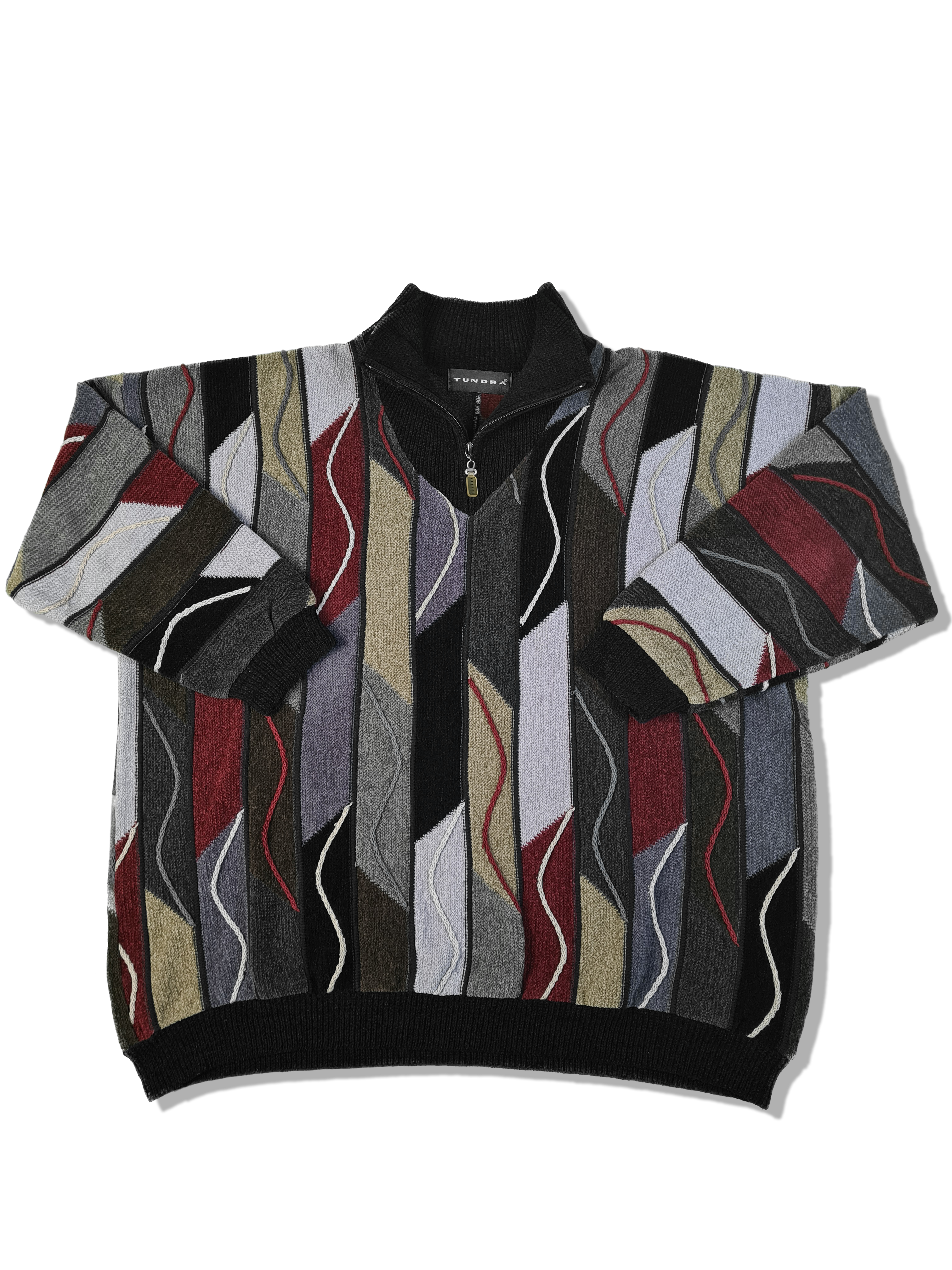 Vintage Tundra Troyer Wave Pattern Made In Canada Bunt XXL - RareRags