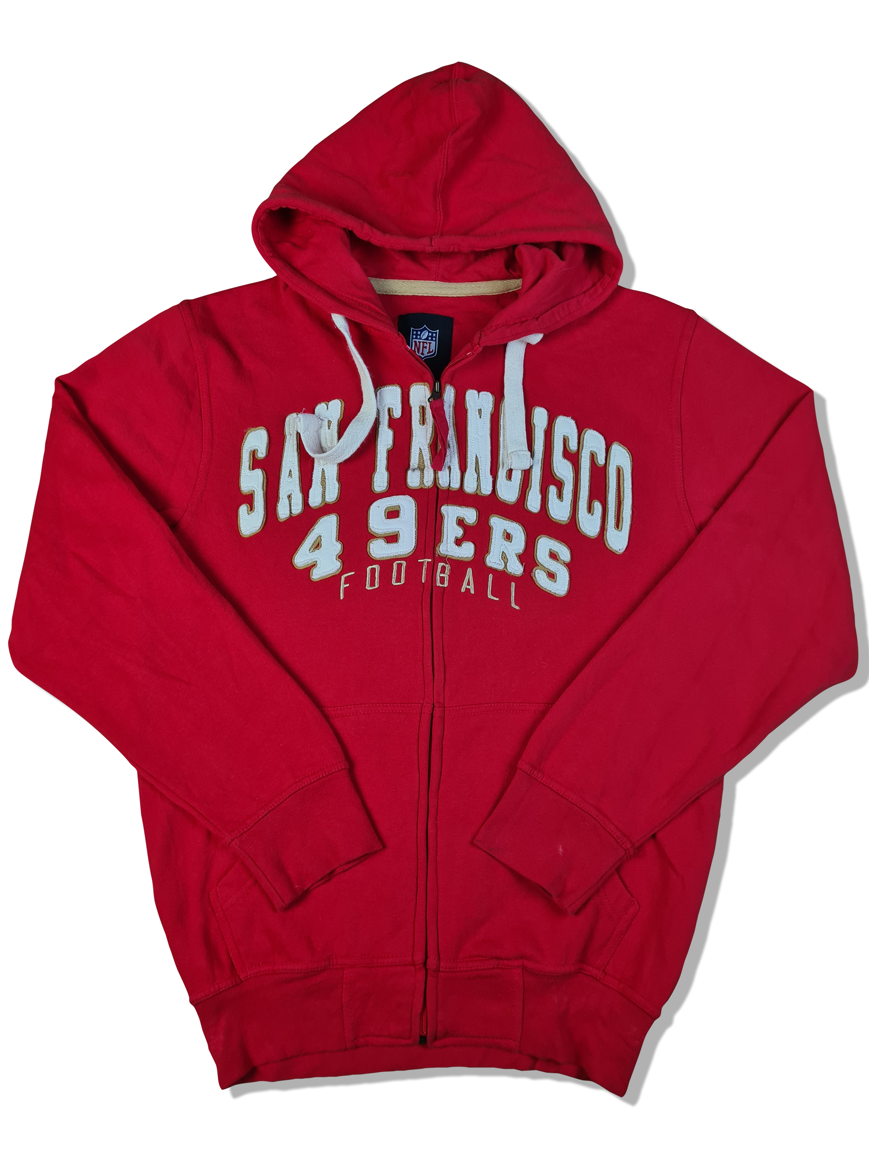 Moderner NFL Zipper Mit Kapuze San Francisco 49ers Football S - RareRags
