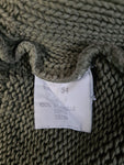 Vintage Hugo Boss Strickpulli Made In Germany Soccer Patch Braun Grau (54) L-XL