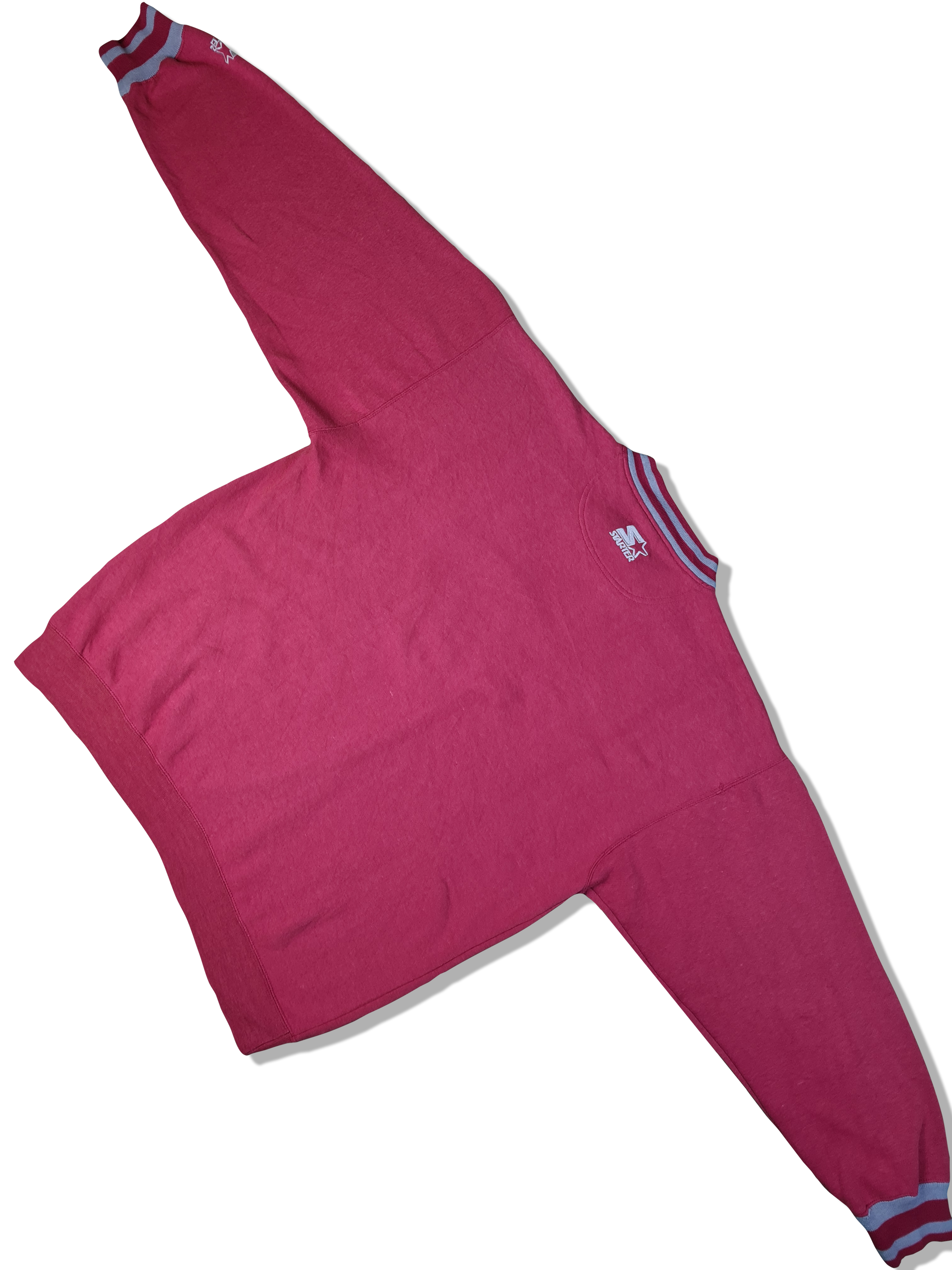 Vintage Starter Sweater Alabama Crimson Tide Rot XL - RareRags
